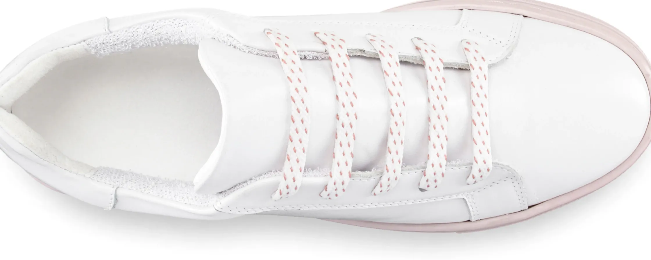 Sneakers & Schnürer|Elbsand Sneaker weiß-rosé