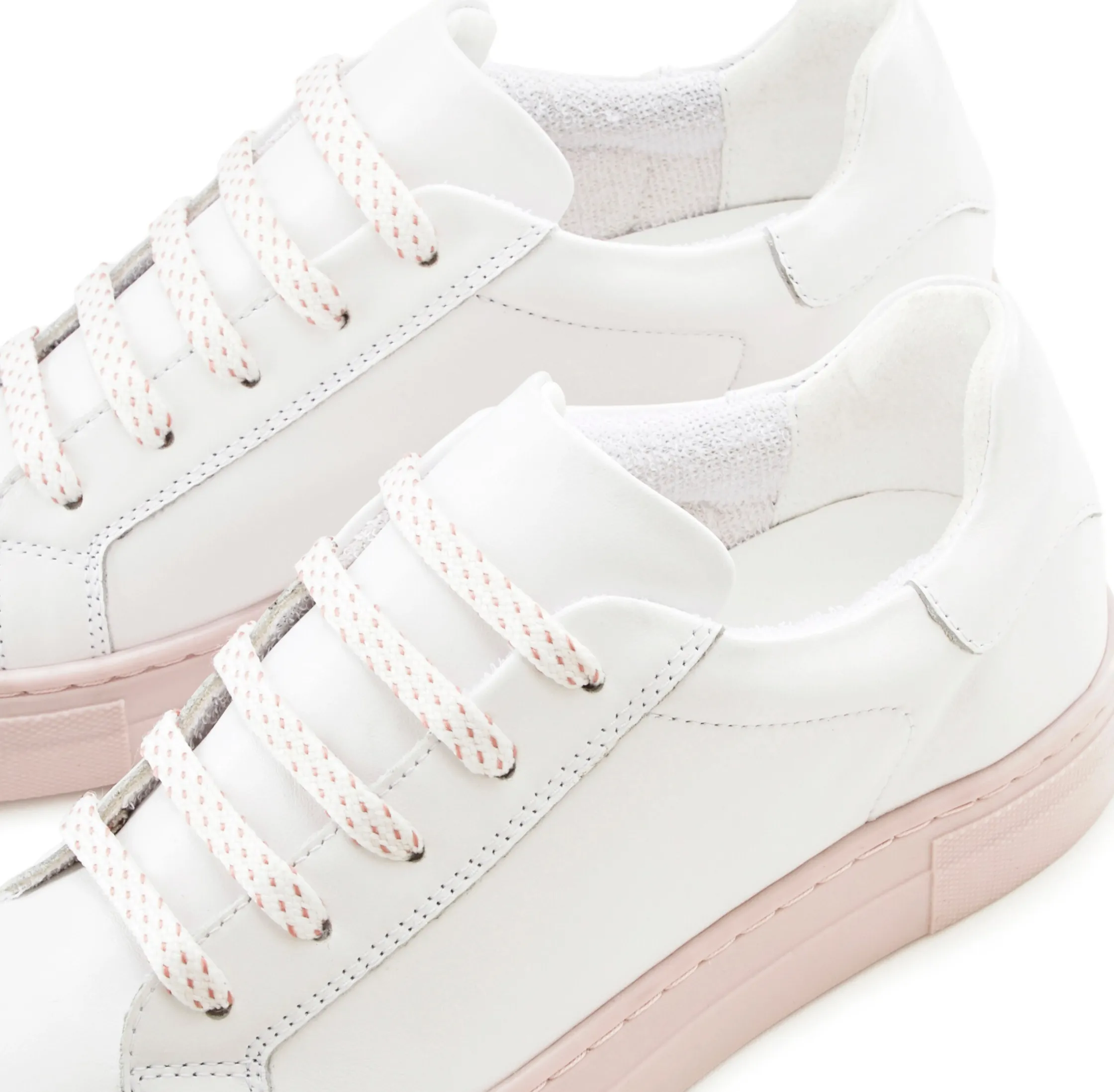 Sneakers & Schnürer|Elbsand Sneaker weiß-rosé