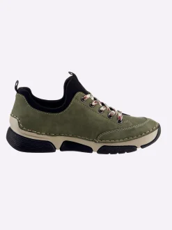 Sneakers & Schnürer|Rieker Sneaker khaki