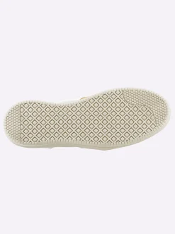 Sneakers & Schnürer|heine Sneaker weiß-lila-gemustert