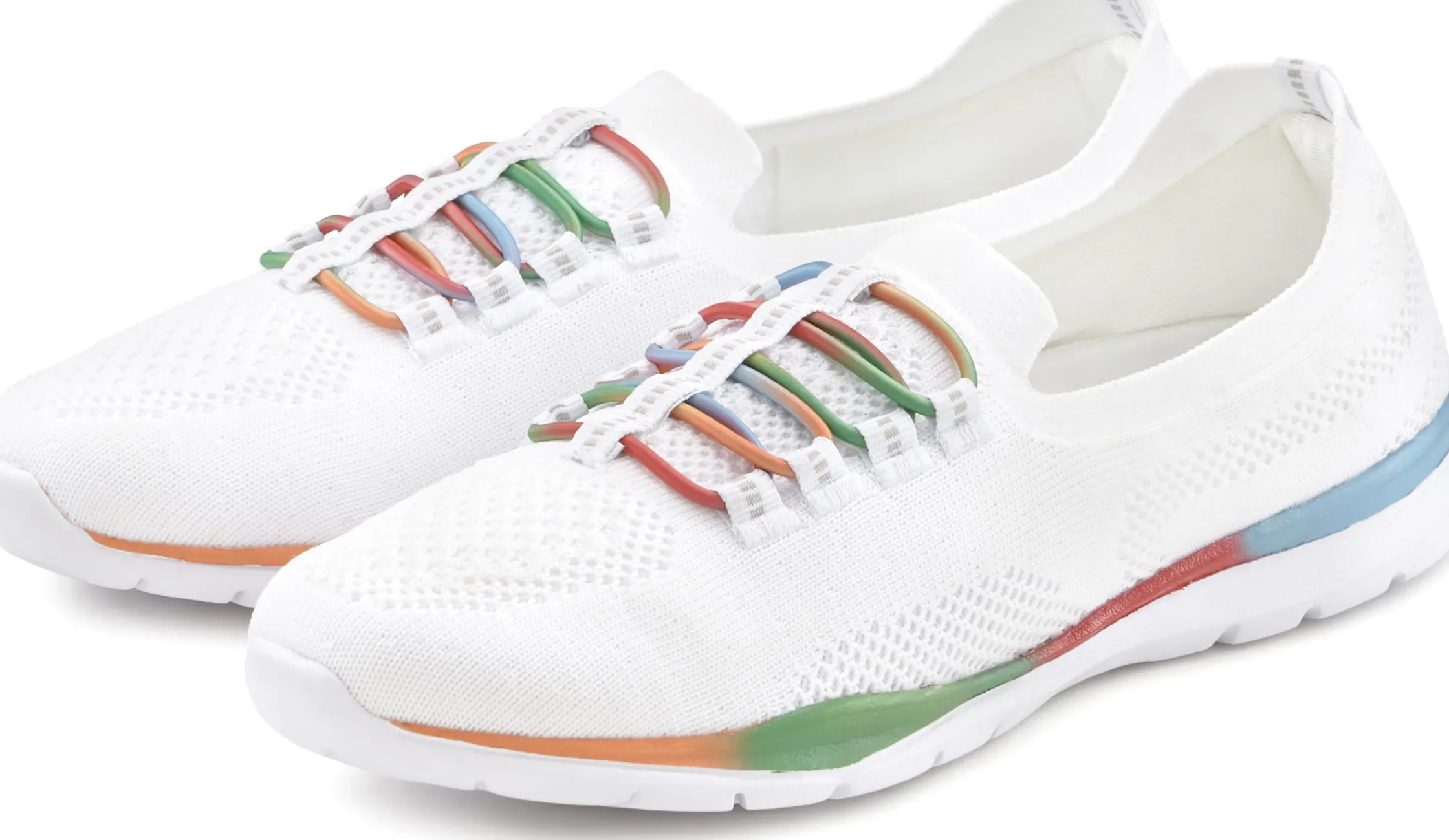 Sneakers & Schnürer|LASCANA Sneaker weiß-multi