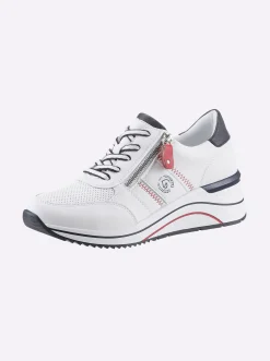 Sneakers & Schnürer|Remonte Sneaker , für orthopädische Einlagen geeignet weiß-marine