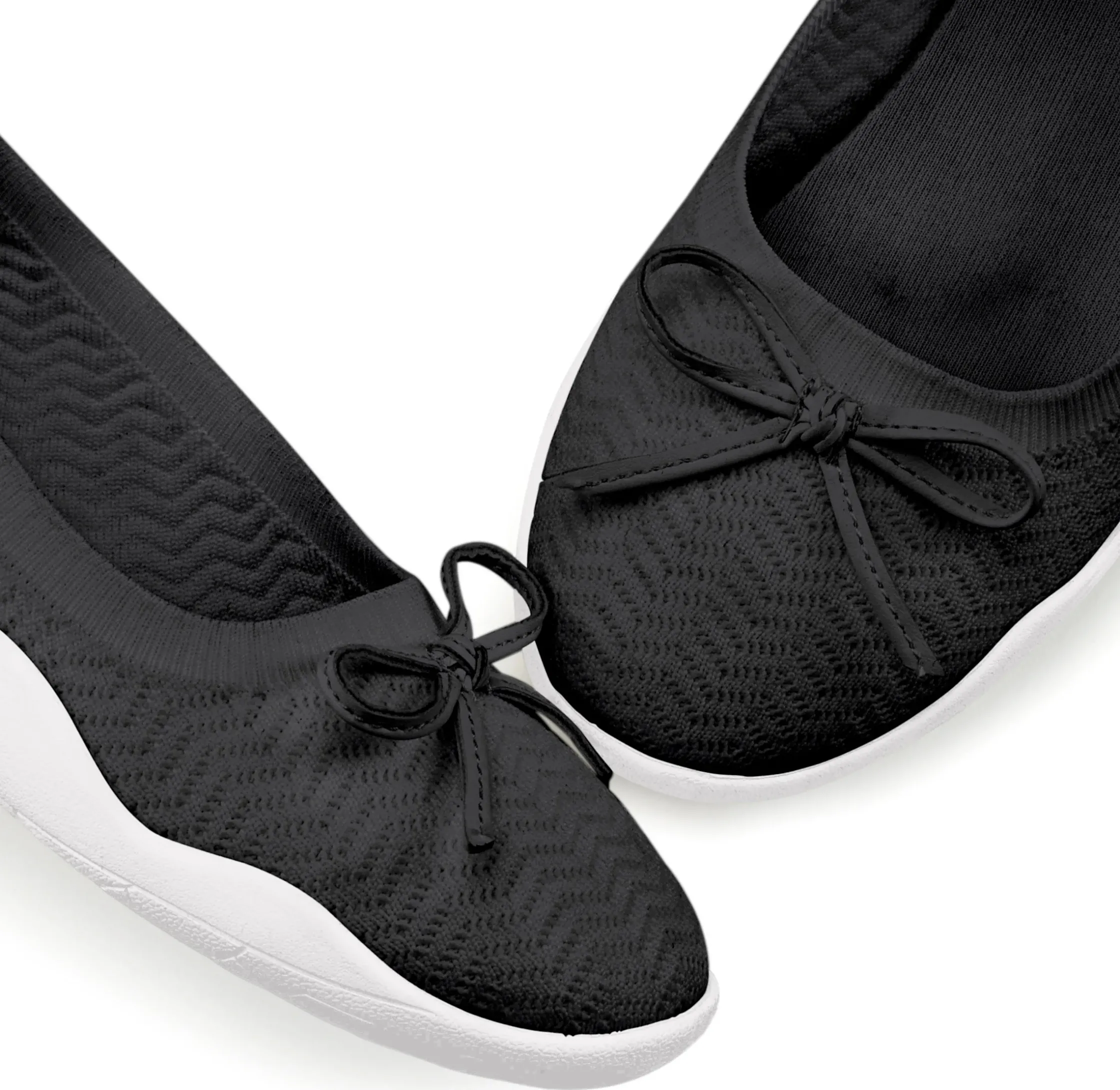 Ballerinas|LASCANA Sneaker Ballerinas schwarz