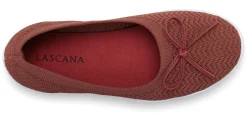 Ballerinas|LASCANA Sneaker Ballerinas rotbraun