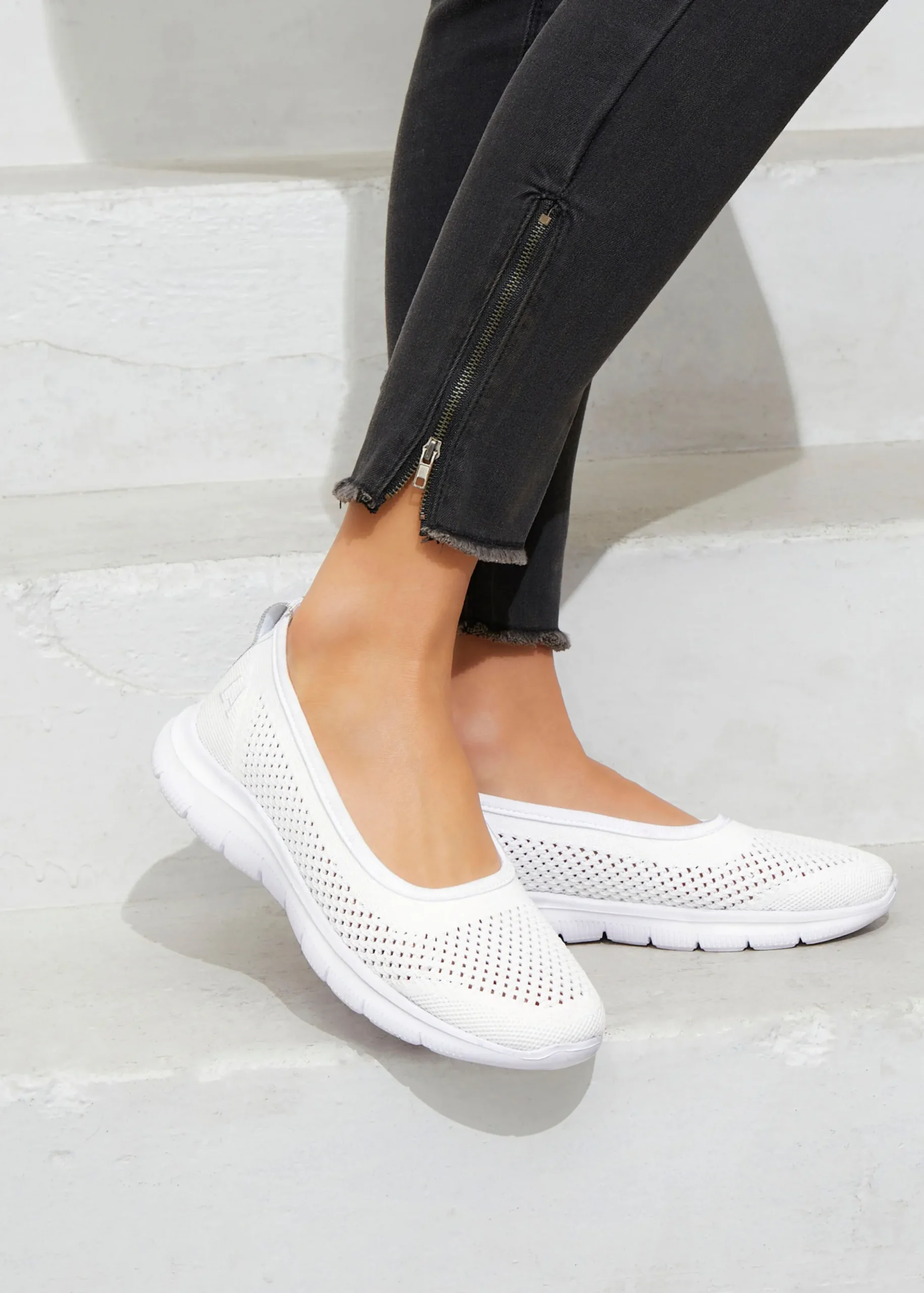 Ballerinas|LASCANA Sneaker Ballerinas offwhite