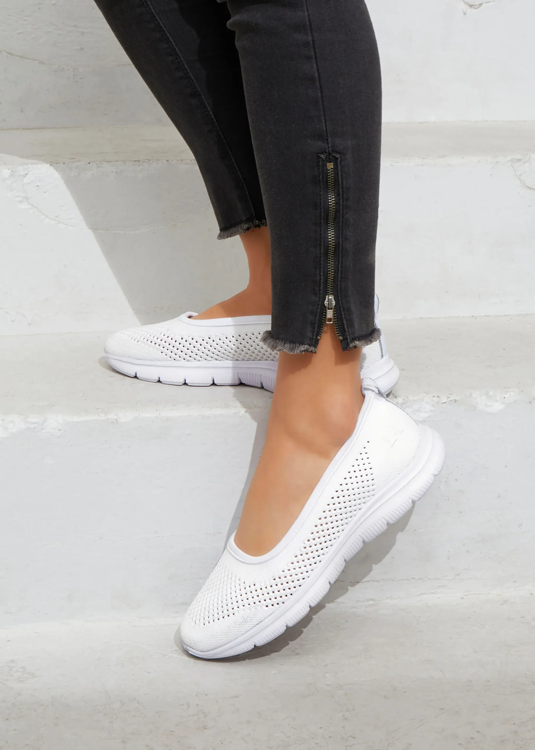 Ballerinas|LASCANA Sneaker Ballerinas offwhite