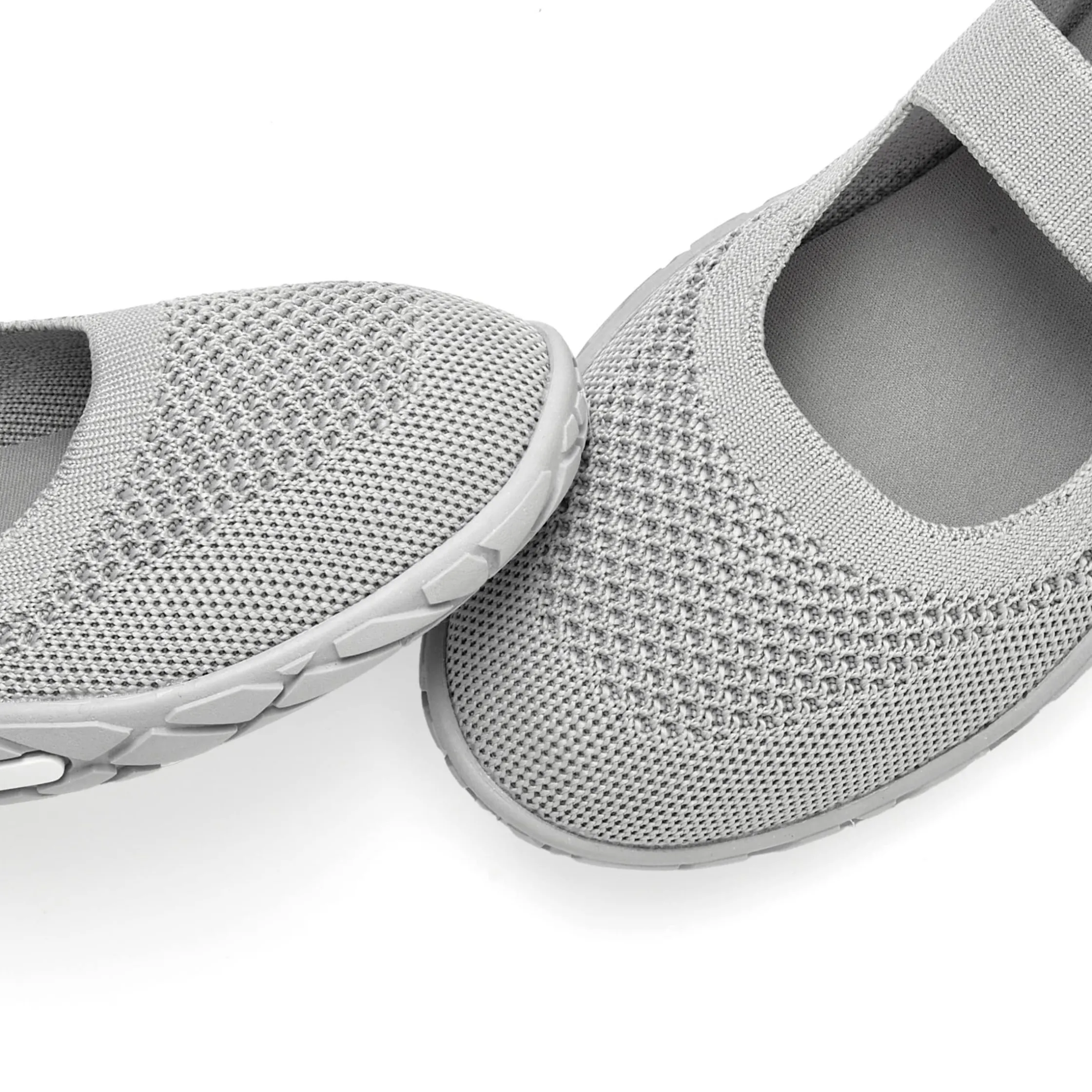 Ballerinas|LASCANA Sneaker Ballerinas hellgrau