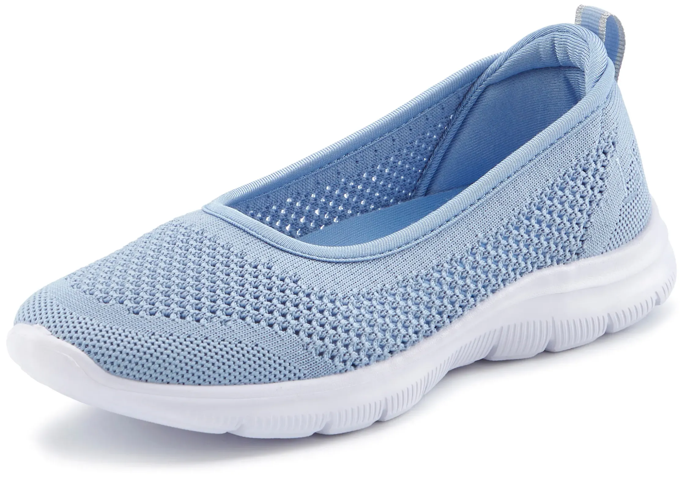 Ballerinas|LASCANA Sneaker Ballerinas hellblau