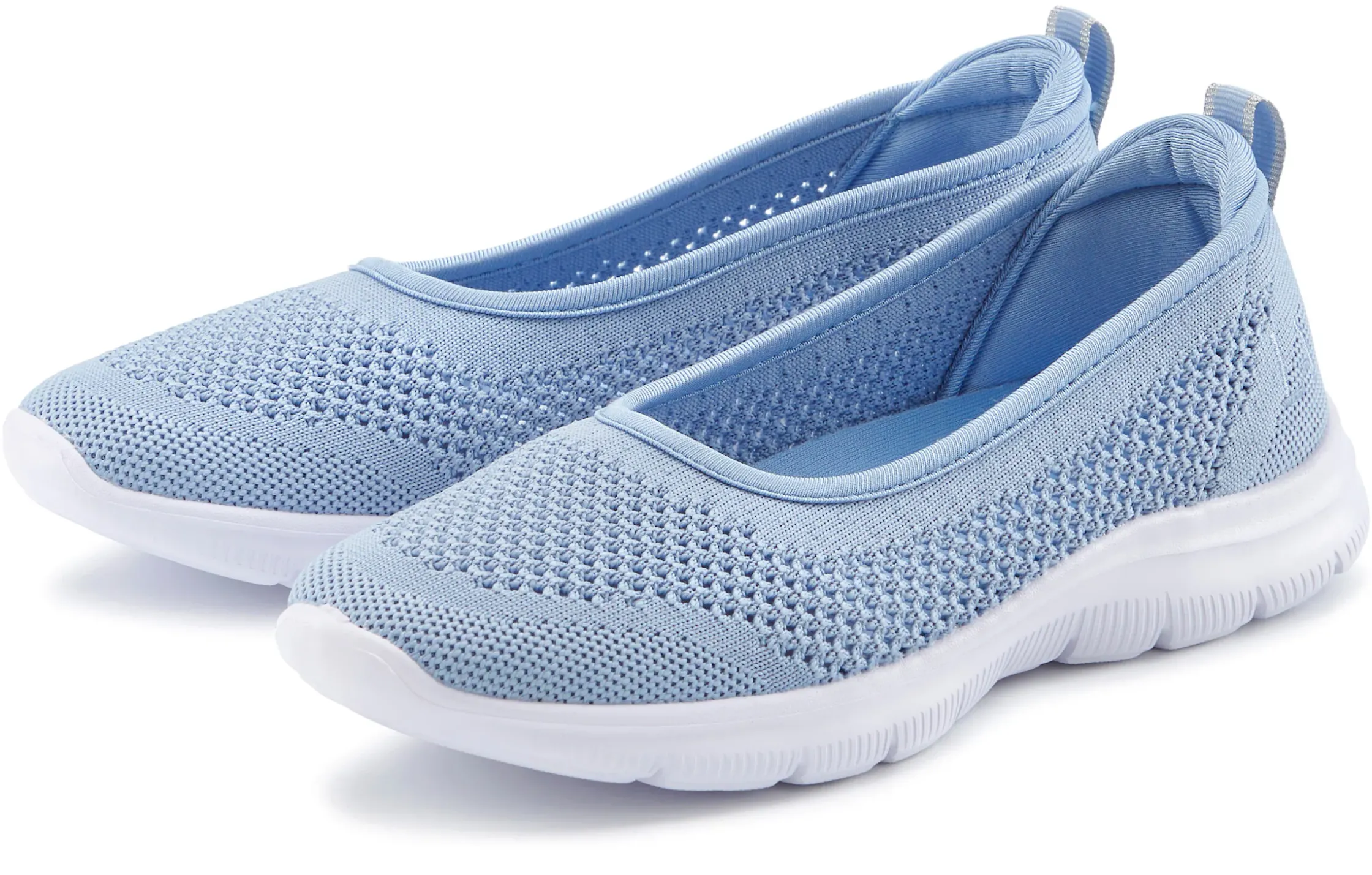 Ballerinas|LASCANA Sneaker Ballerinas hellblau