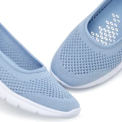 Ballerinas|LASCANA Sneaker Ballerinas hellblau
