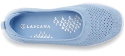 Ballerinas|LASCANA Sneaker Ballerinas hellblau