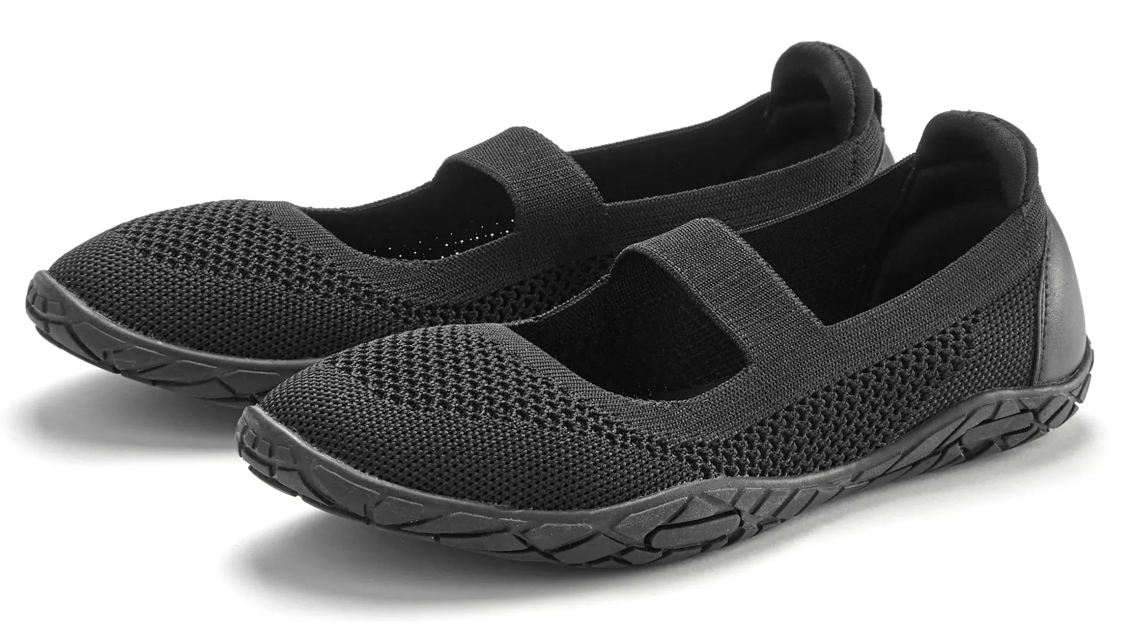Ballerinas|LASCANA Sneaker Ballerinas schwarz