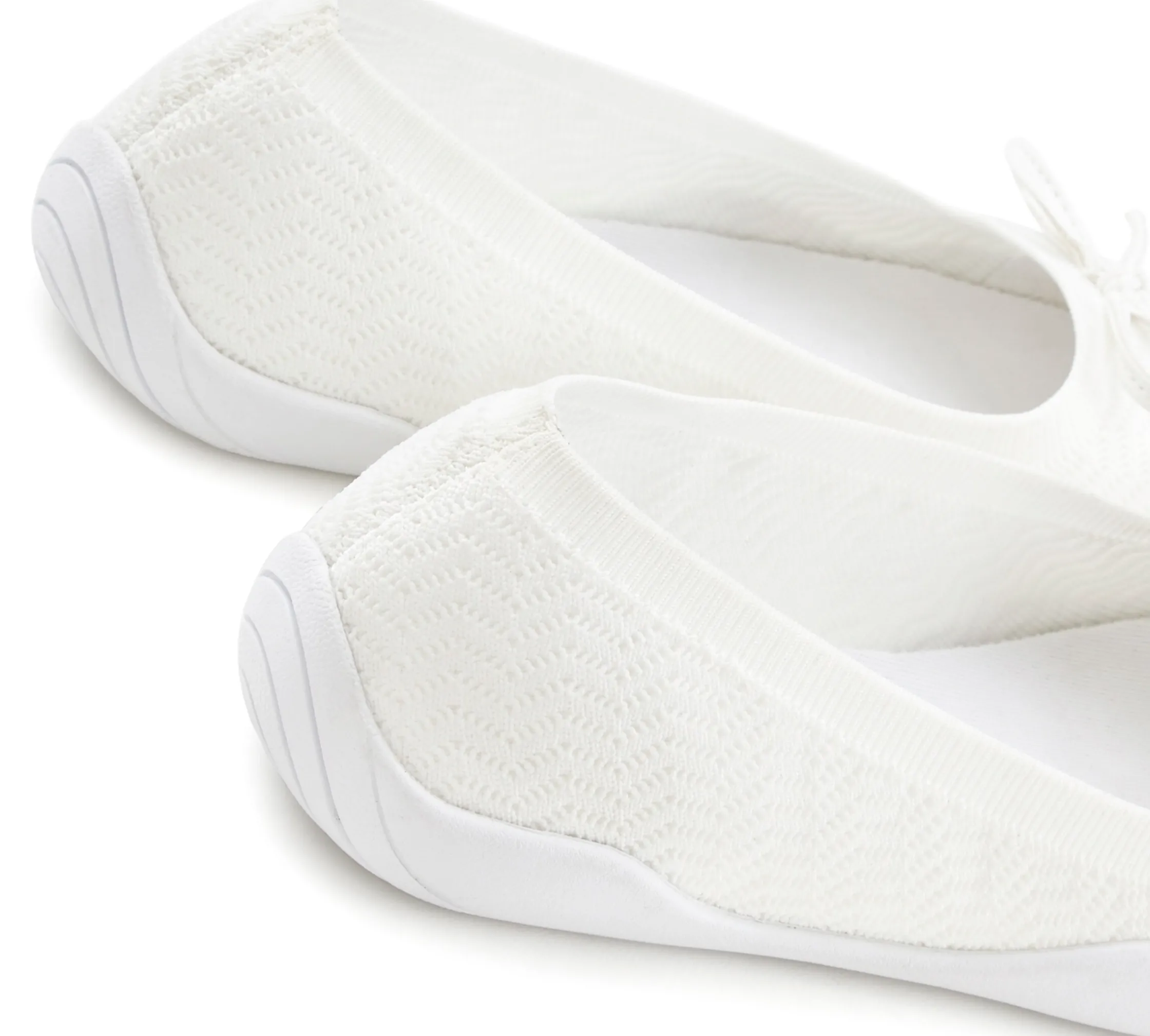 Ballerinas|LASCANA Sneaker Ballerinas weiß