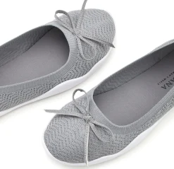 Ballerinas|LASCANA Sneaker Ballerinas grau