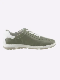 Sneakers & Schnürer|Rieker Sneaker für kräftige Füße kalkmint