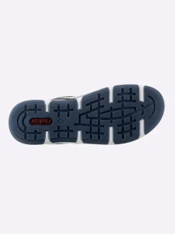 Sneakers & Schnürer|Rieker Sneaker für kräftige Füße dunkelblau