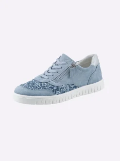 Sneakers & Schnürer|airsoft modern+ Sneaker für orthopädische Einlagen geeignet hellblau