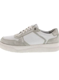 Sneakers & Schnürer|Reflexan Sneaker mit flexibler Laufsohle weiß-silberfarben