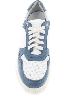 Sneakers & Schnürer|Reflexan Sneaker mit flexibler Laufsohle weiß-jeansblau