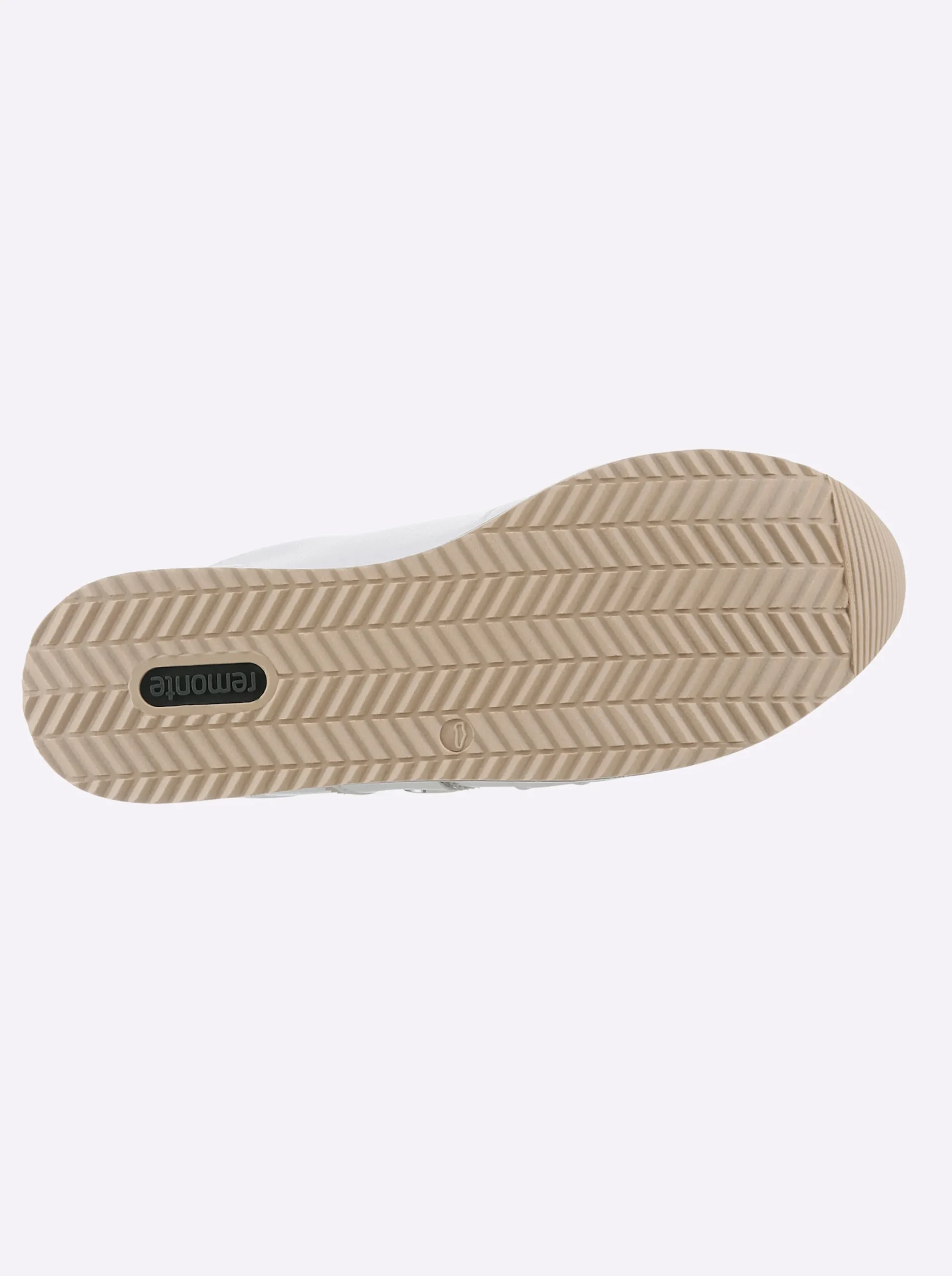 Sneakers & Schnürer|Remonte Sneaker mit leichter PU-Laufsohle weiß