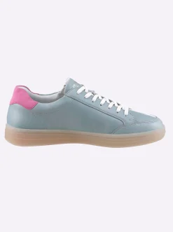 Sneakers & Schnürer|Remonte Sneaker mit wechselbarem Fußbett hellblau