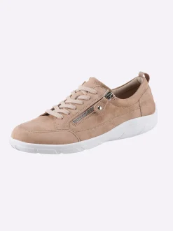 Sneakers & Schnürer|Caprice Sneaker mit Weichschaumfußbett beige