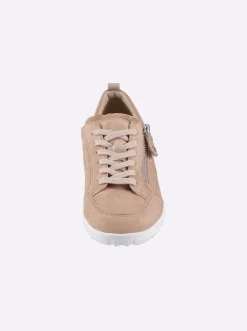 Sneakers & Schnürer|Caprice Sneaker mit Weichschaumfußbett beige