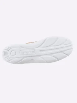 Sneakers & Schnürer|Caprice Sneaker mit Weichschaumfußbett beige