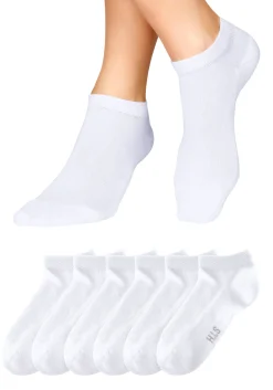 Strümpfe & Socken|H.I.S Sneakersocken 6xweiß