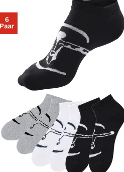 Strümpfe & Socken|Chiemsee Sneakersocken schwarz,weiß,grau