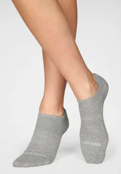 Strümpfe & Socken|LASCANA ACTIVE Sneakersocken 3xweiß,2xschwarz,2xgrau-meliert