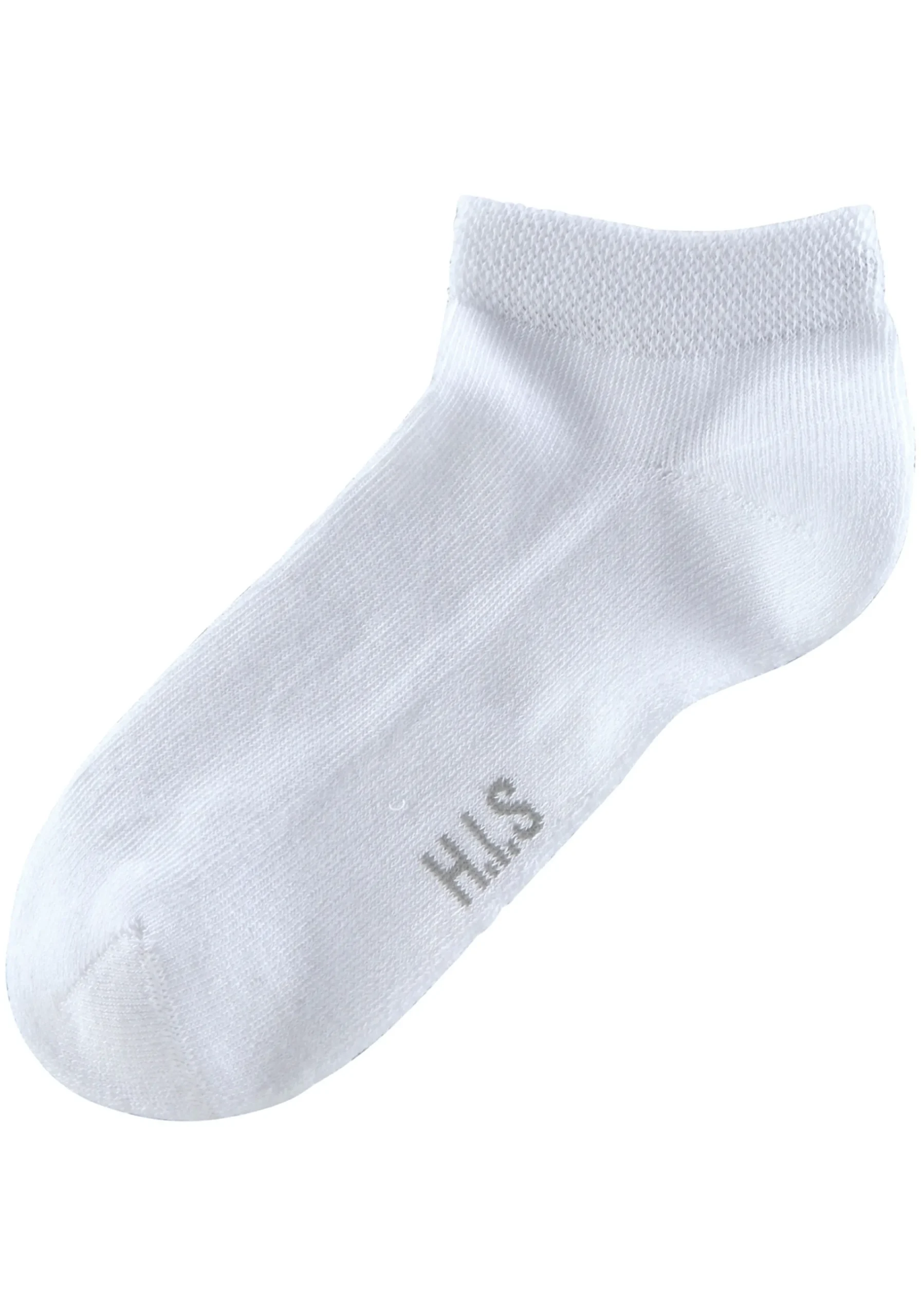 Strümpfe & Socken|H.I.S Sneakersocken 2xschwarz,2xweiß,2xgrau-meliert