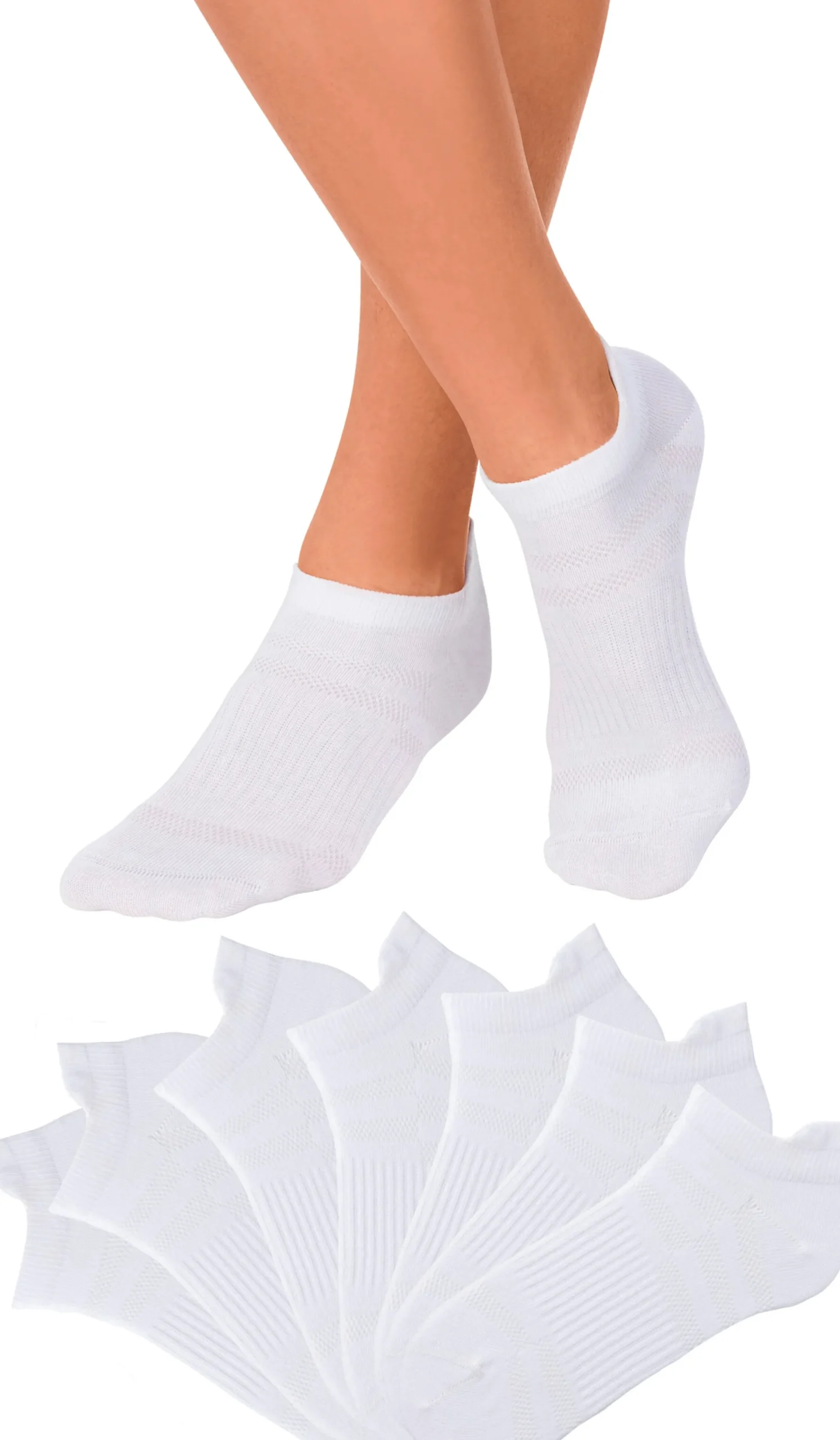 Strümpfe & Socken|LASCANA ACTIVE Sneakersocken 7xweiß