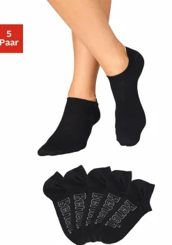 Strümpfe & Socken|Bench. Sneakersocken schwarz