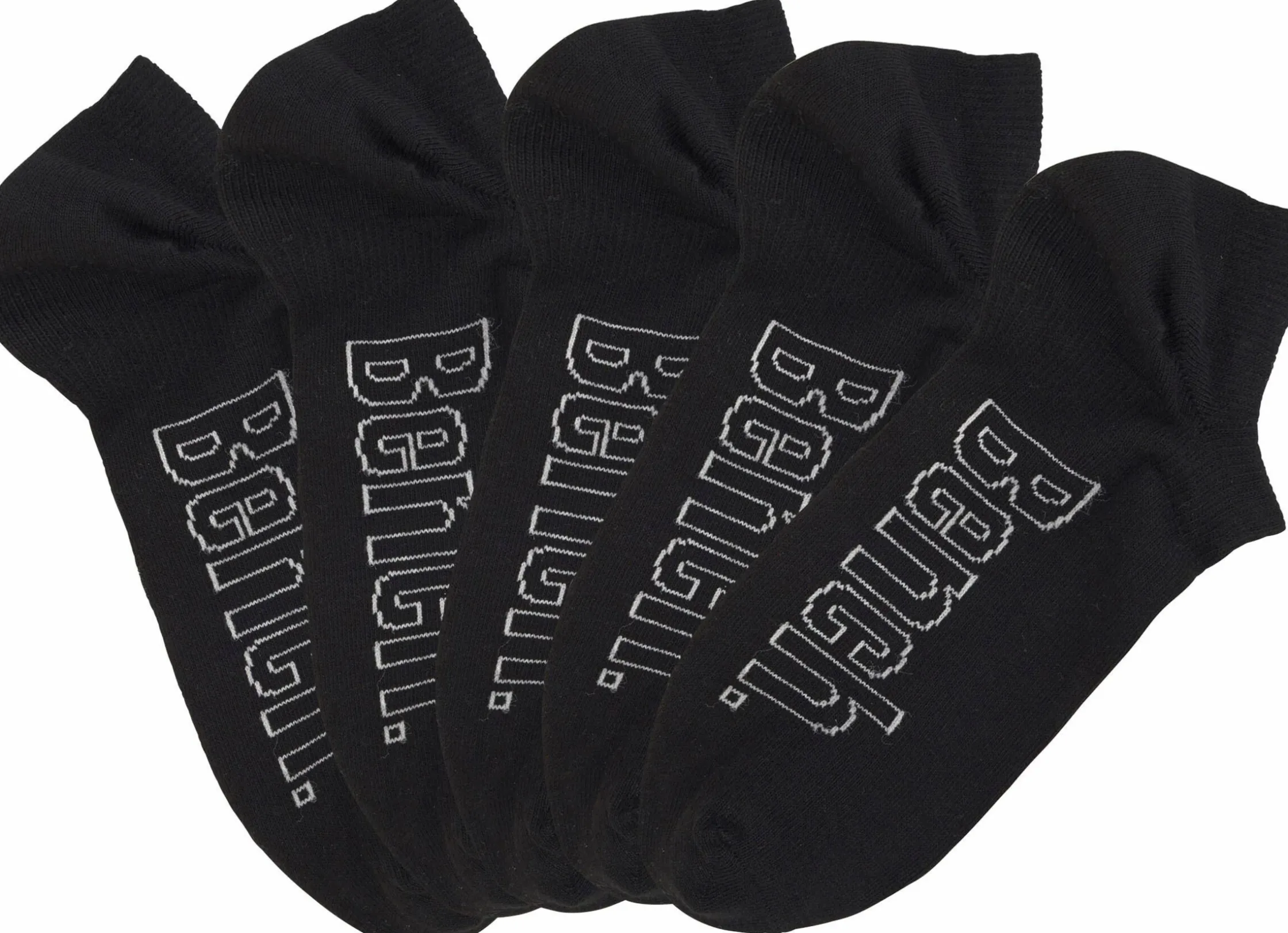 Strümpfe & Socken|Bench. Sneakersocken schwarz