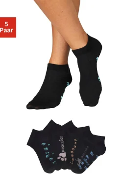 Strümpfe & Socken|Arizona Sneakersocken schwarz
