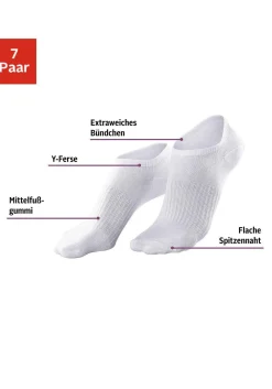 Strümpfe & Socken|LASCANA ACTIVE Sneakersocken 7xweiß