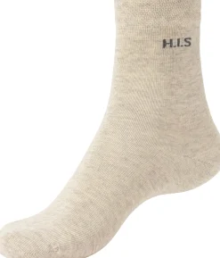 Strümpfe & Socken|H.I.S Socken grau,jeans,beige,grau
