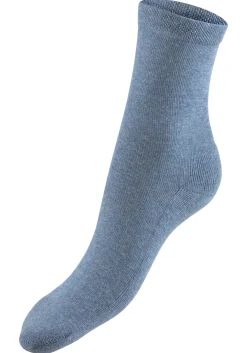 Strümpfe & Socken|H.I.S Socken 2xschwarz,2xjeans-melange,2xgrau-melange
