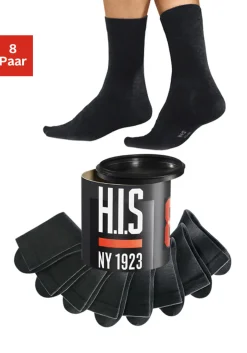 Strümpfe & Socken|H.I.S Socken schwarz