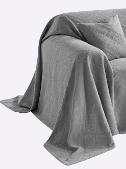 Sofaüberwürfe & Hussen|Pereira da Cunha Sofaüberwurf grau