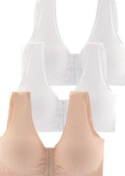 Bhs|petite fleur Soft-BH 2xweiß+puder