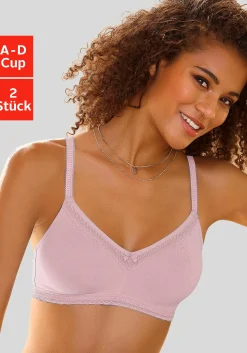 Bhs|Nuance Soft-BH rosenholz+weiß