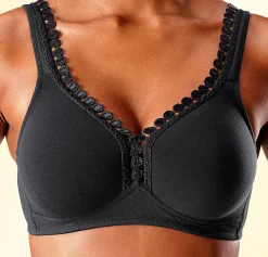 Bhs|petite fleur Soft-BH schwarz+weiß