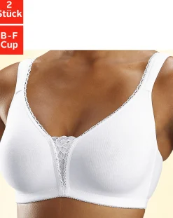 Bhs|petite fleur Soft-BH 2xweiß
