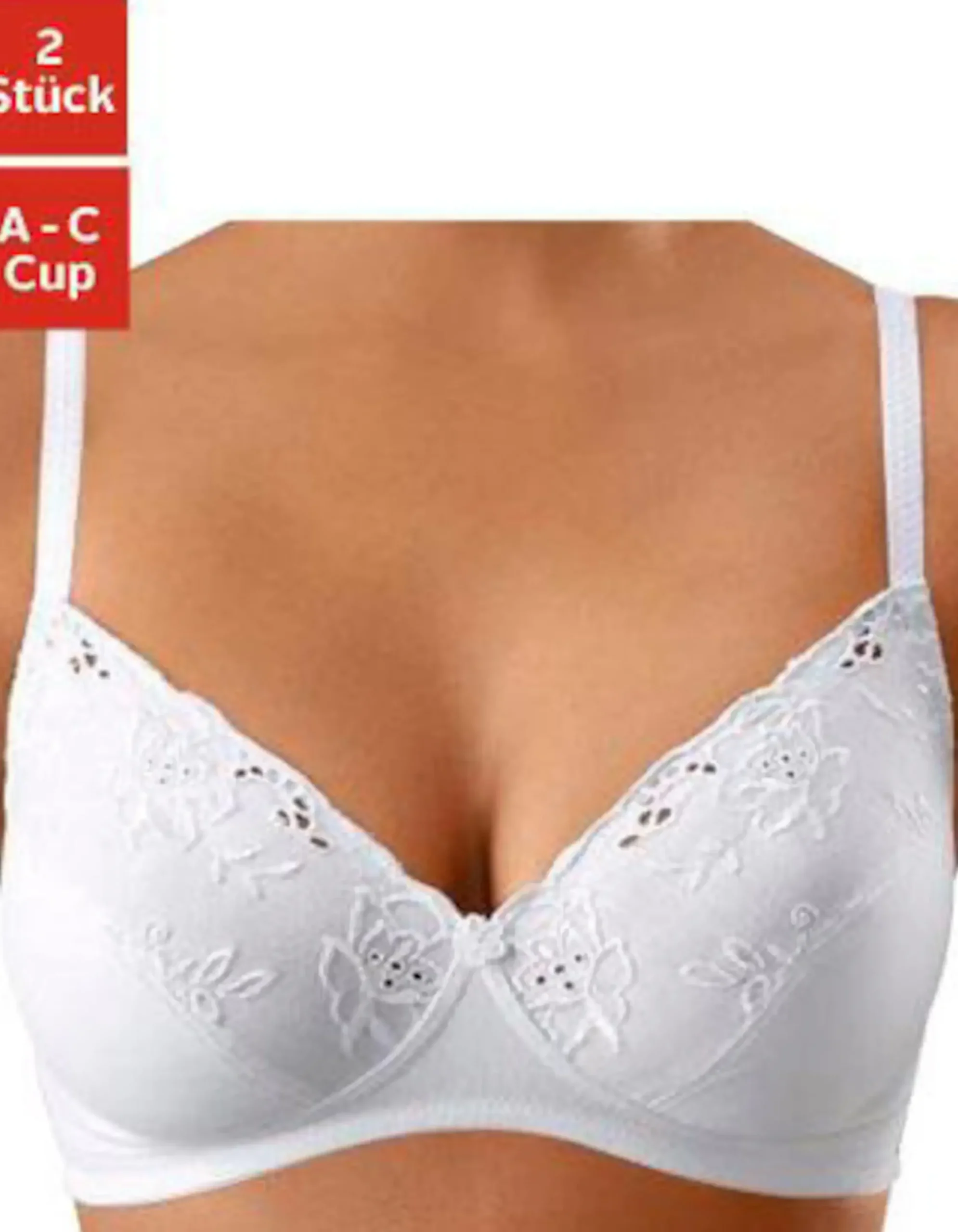 Bhs|petite fleur Soft-BH weiß
