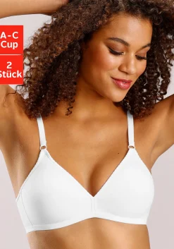 Bhs|petite fleur Soft-BH 2xweiß