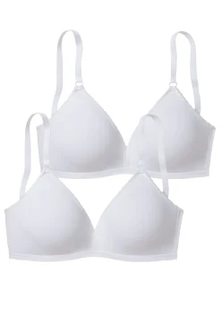 Bhs|petite fleur Soft-BH 2xweiß