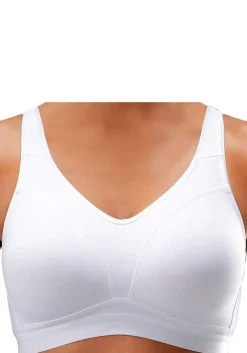 Bhs|petite fleur Soft-BH weiß+mint