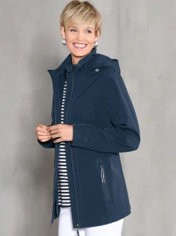 Jacken| Softshelljacke winddicht, atmungsaktiv marine